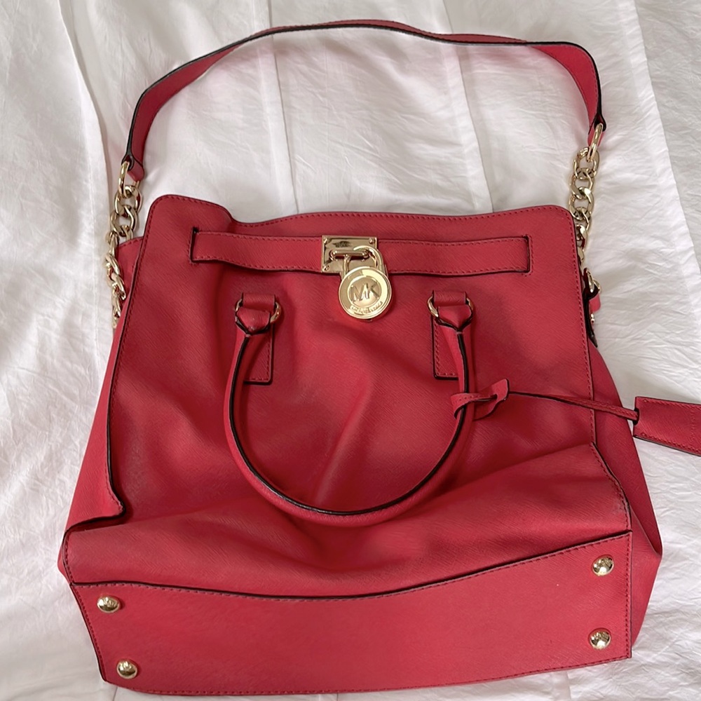 Michael Kors red purse